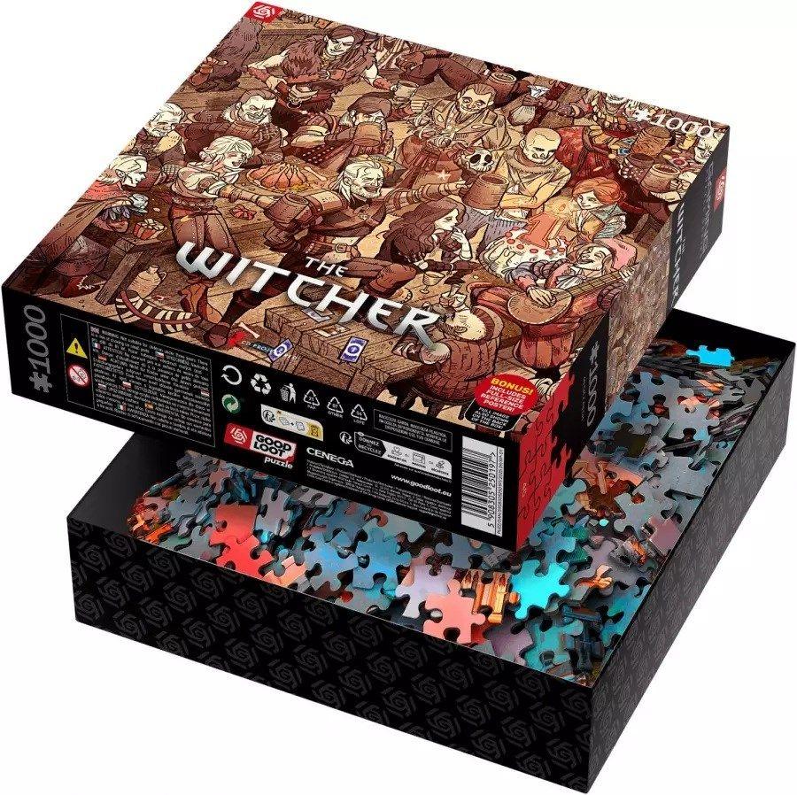 Puzzle Good Loot: The Witcher - Birthday, 1000 elementów — zdjęcie 3