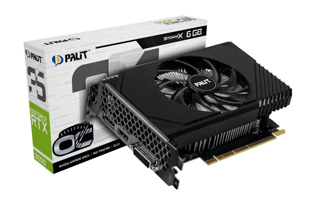 Karta graf. Palit RTX 3050 STORMX OC 6GB — zdjęcie 3