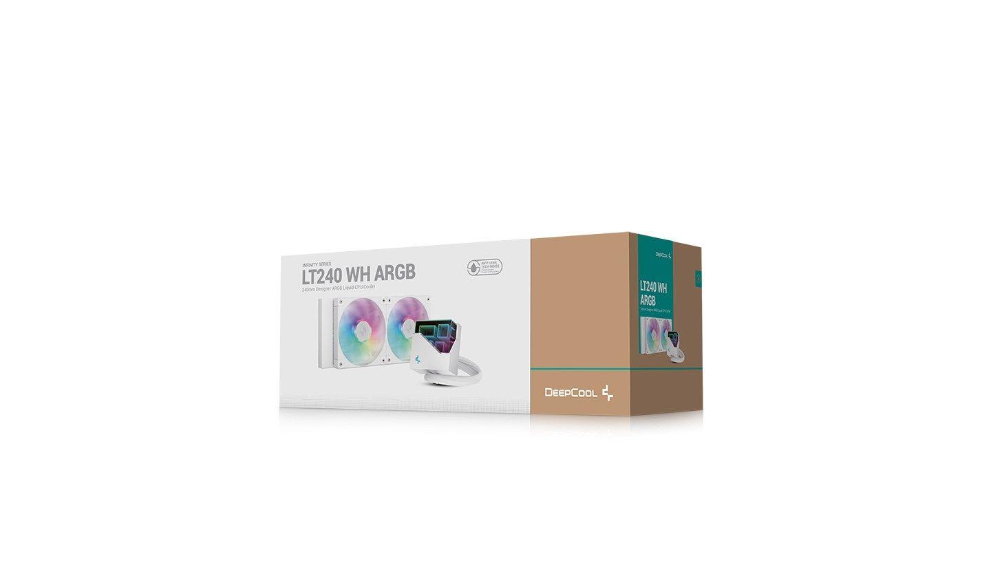 Chłodzenie wodne DeepCool LT240 WH ARGB — zdjęcie 6