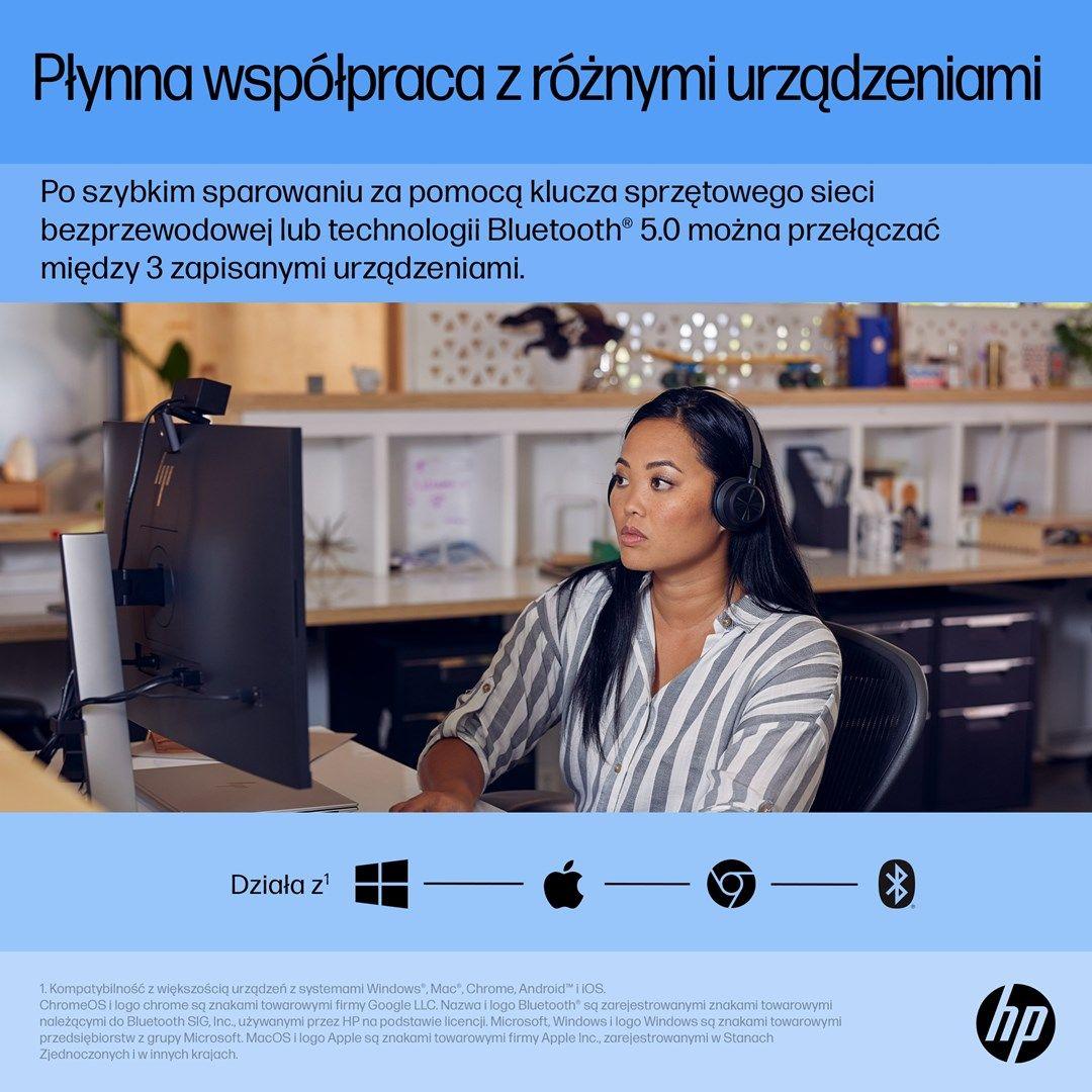 Mysz HP 710 Rechargeable Silent Mouse Black bezprzewodowa z akumulatorem czarna 6E6F2AA — zdjęcie 22