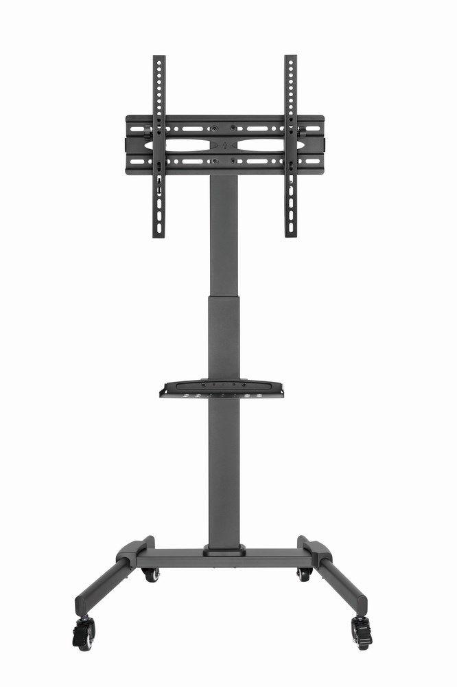 GEMBIRD STOJAK POD TELEWIZOR Z REGULACJĄ WYSOKOŚCI, MOBILNY, NA KÓŁKACH 32" - 55" — zdjęcie 3