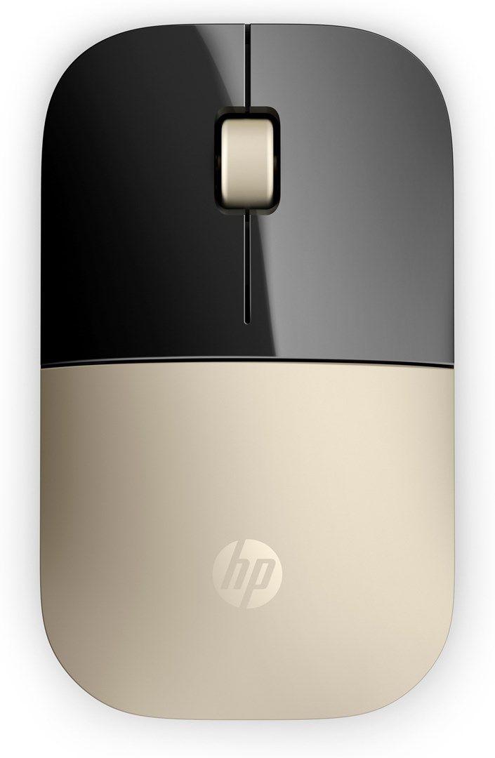 Mysz HP Z3700 Wireless Mouse Gold bezprzewodowa złota X7Q43AA — zdjęcie 1