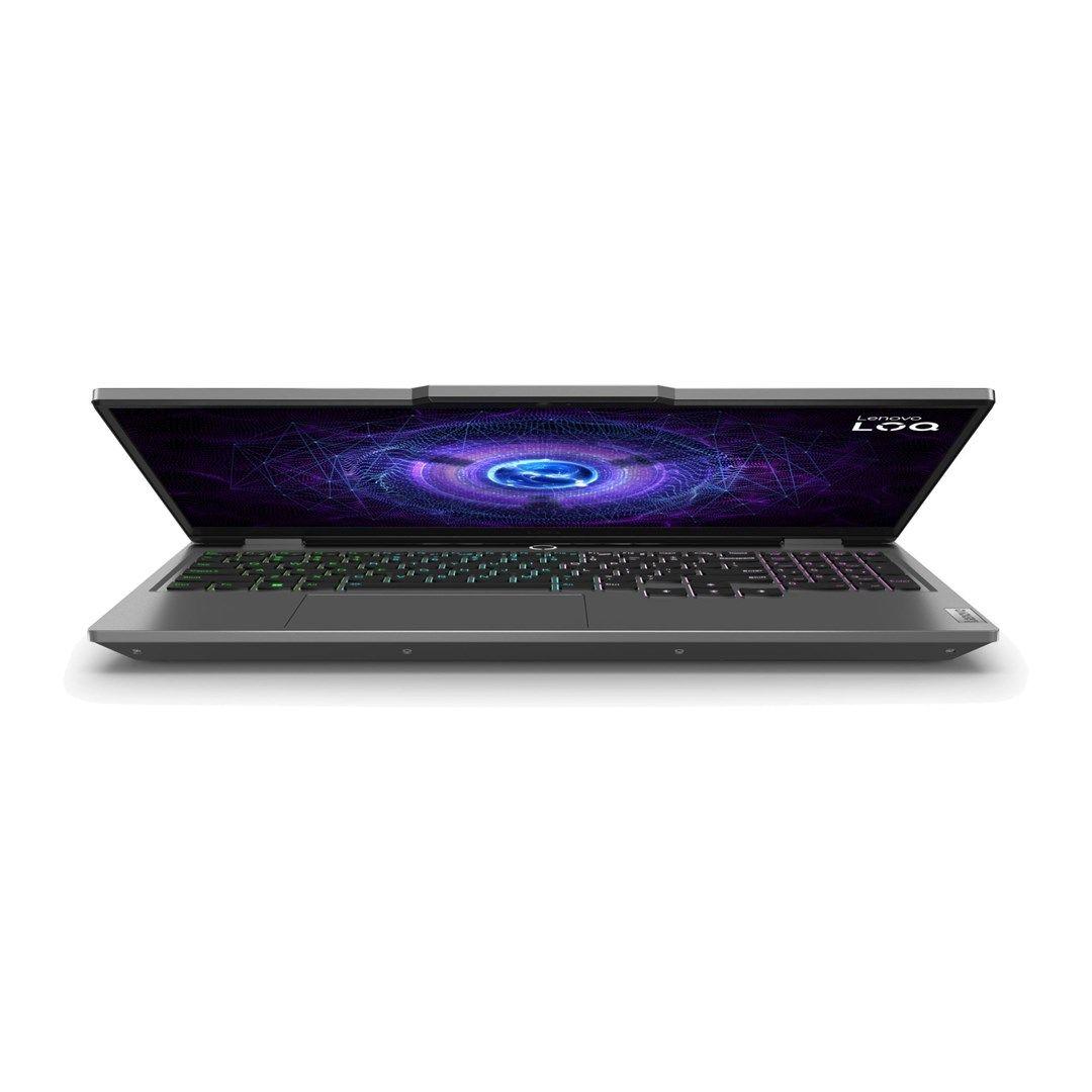 Lenovo LOQ 15IAX9 i5-12600HX 15.6"FHD IPS 300nits 144Hz AG 16GB DDR5 4800 SSD512 GeForce RTX 4050_6GB Lan Cam720p 60Wh Win11 Luna Grey — zdjęcie 15