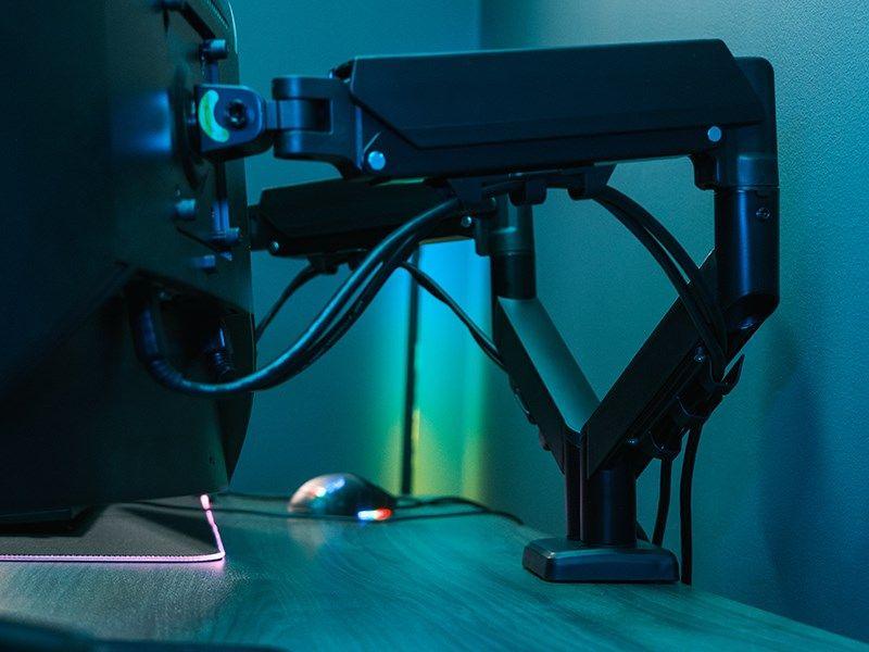 TRACER UCHWYT NA DWA MONITORY DOUBLE ARMFLEX — zdjęcie 6