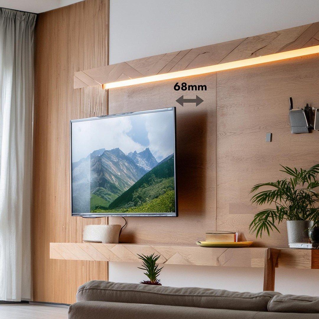 MACLEAN UCHWYT DO TV, MAX VESA 800X400, 43-100", 120KG, REG. ODCHYLENIA +15°~-15° MC-422 — zdjęcie 12