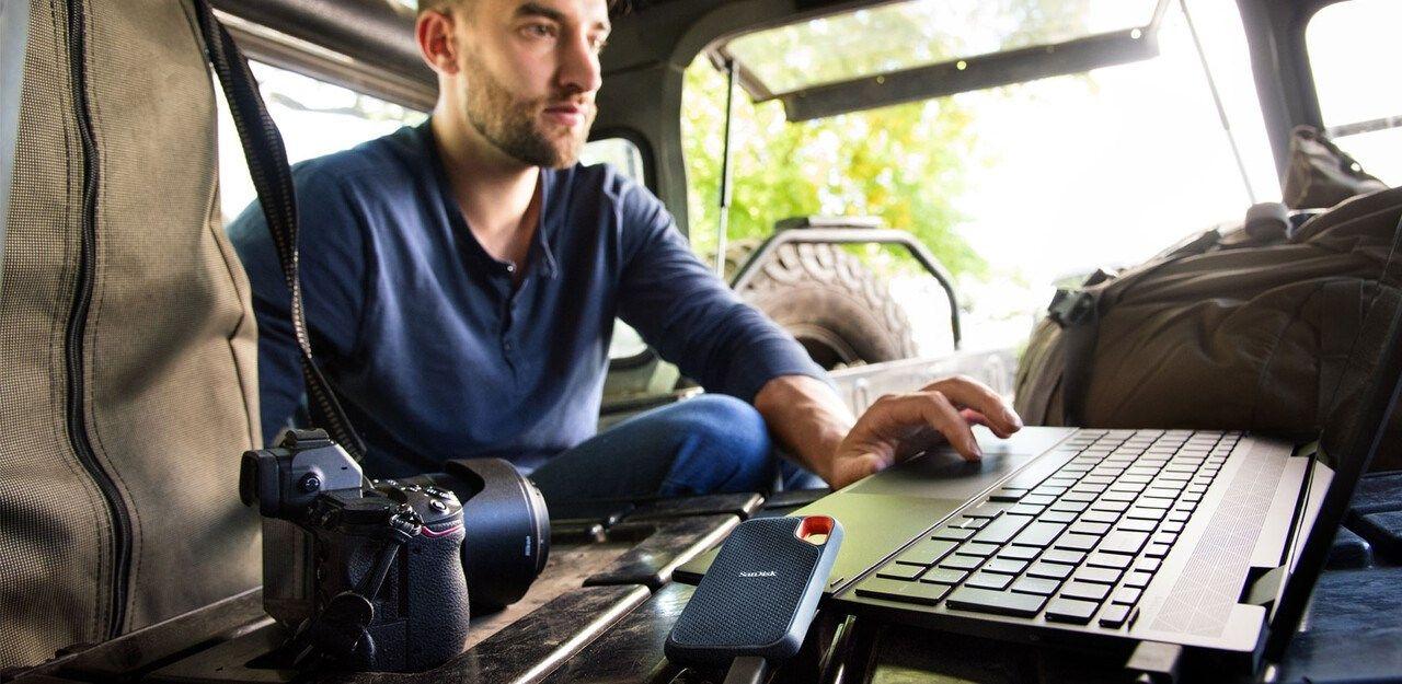 SANDISK SSD EXTREME PORTABLE 1TB (1050 MB/s) — zdjęcie 10