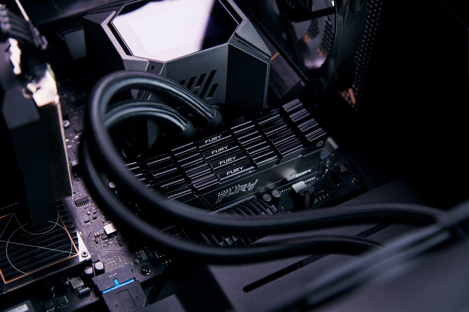 KINGSTON DDR4 16GB 3200MT/s CL16 DIMM FURY Renegade Czarny — zdjęcie 11