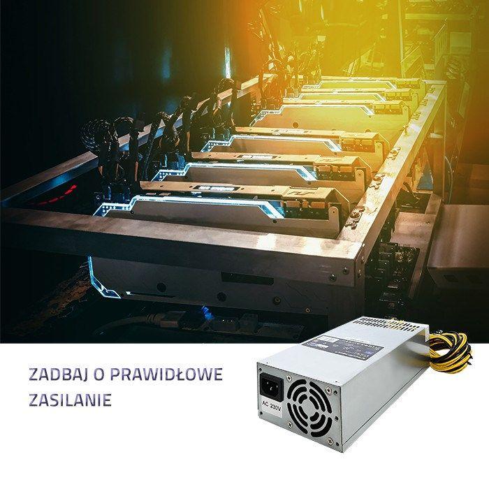 QOLTEC ZASILACZ PCI-E SMART 1600W — zdjęcie 3