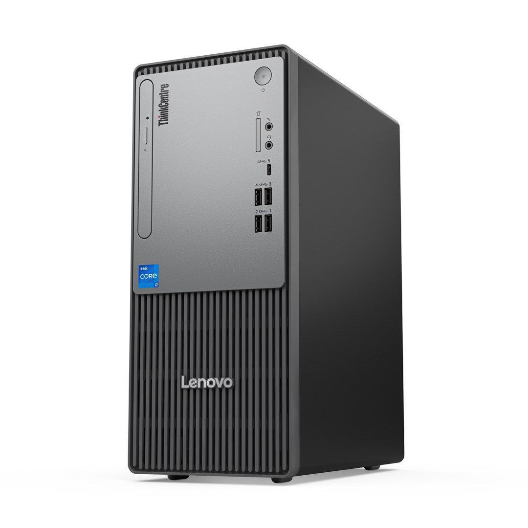 Lenovo ThinkCentre Neo 50t G5 TWR i3-14100 8GB DDR5 SSD512 UHD 730 W11Pro Black 3Y OnSite — zdjęcie 2