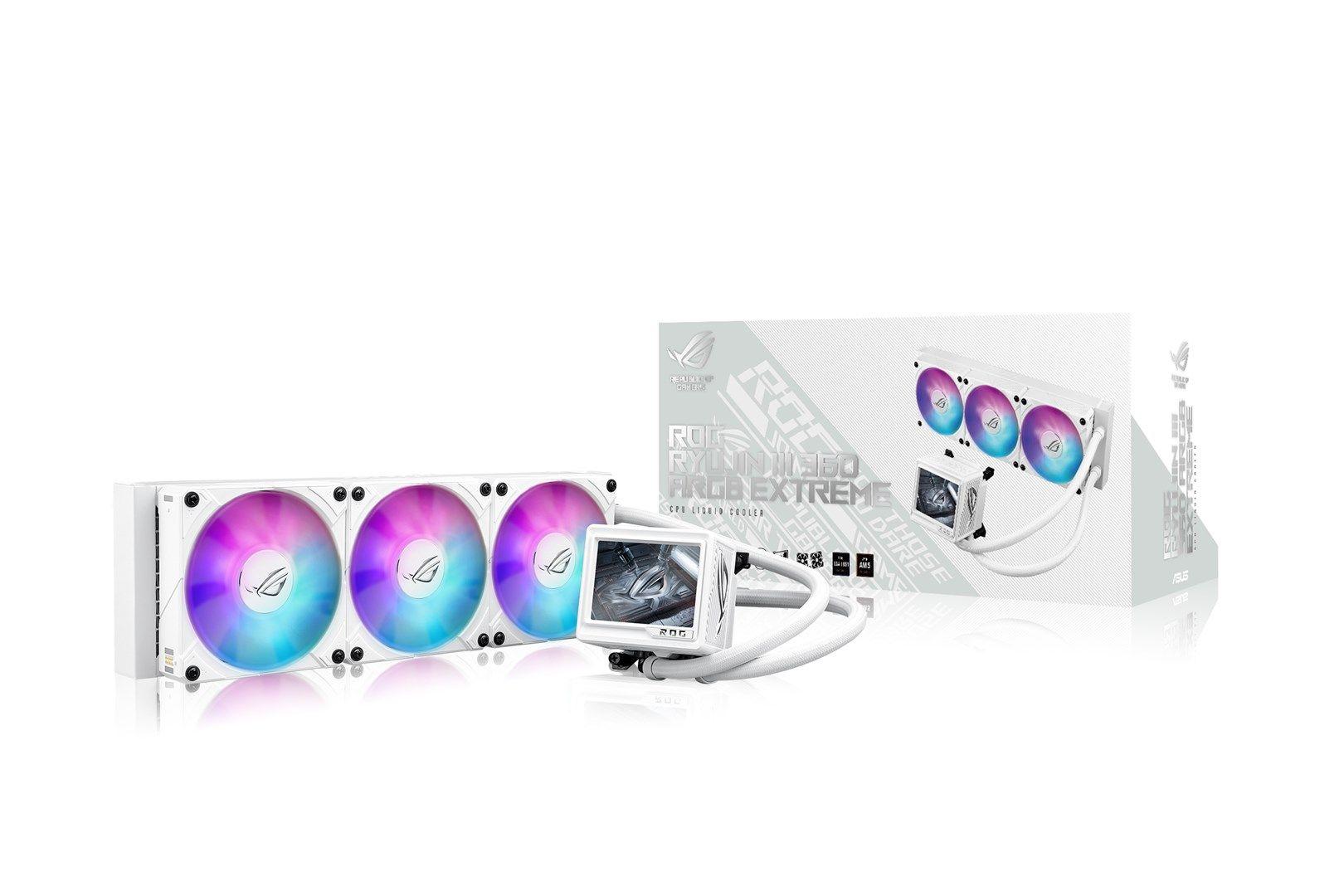 Chłodzenie ASUS ROG RYUJIN III 360 ARBG EXTREME WHT — zdjęcie 14