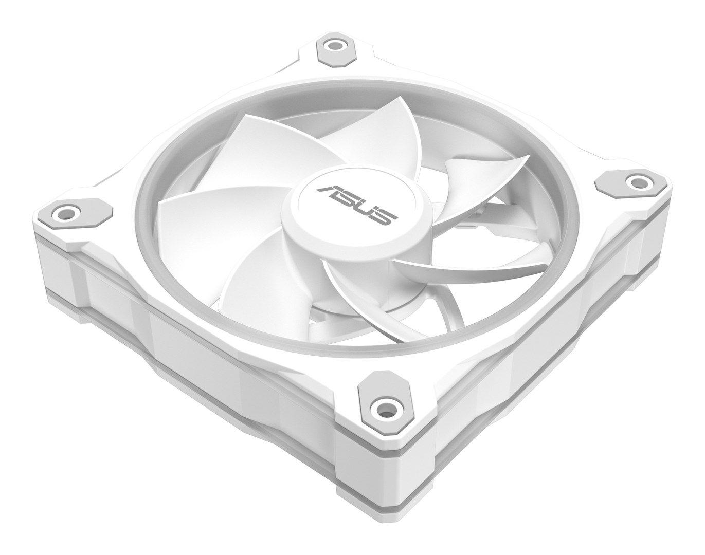 Wentylator ASUS PRIME MR120 FAN ARGB REVERSE WHITE — zdjęcie 6