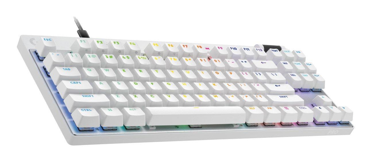 Klawiatura Logitech G PRO X TKL Rapid White — zdjęcie 3