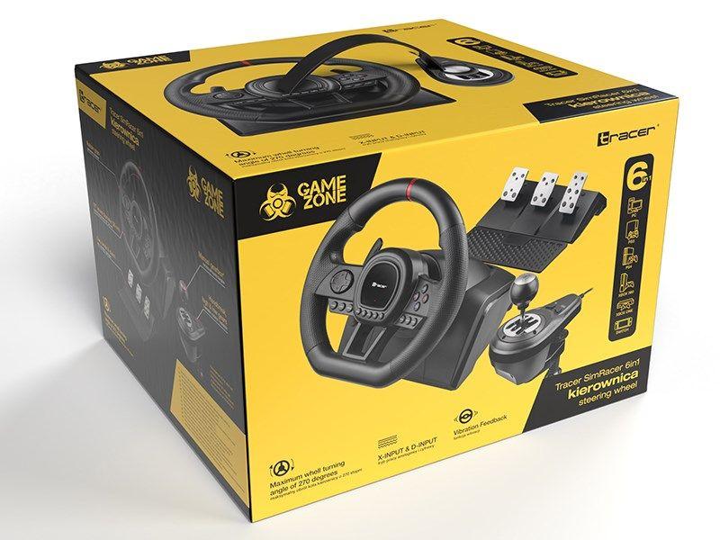 TRACER KIEROWNICA SIMRACER MANUAL GEARBOX 6 IN 1 (OUTLET) — zdjęcie 10