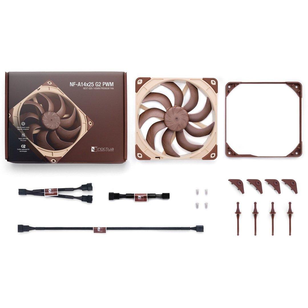 Wentylator NOCTUA 140mm NF-A14x25 G2 PWM — zdjęcie 2