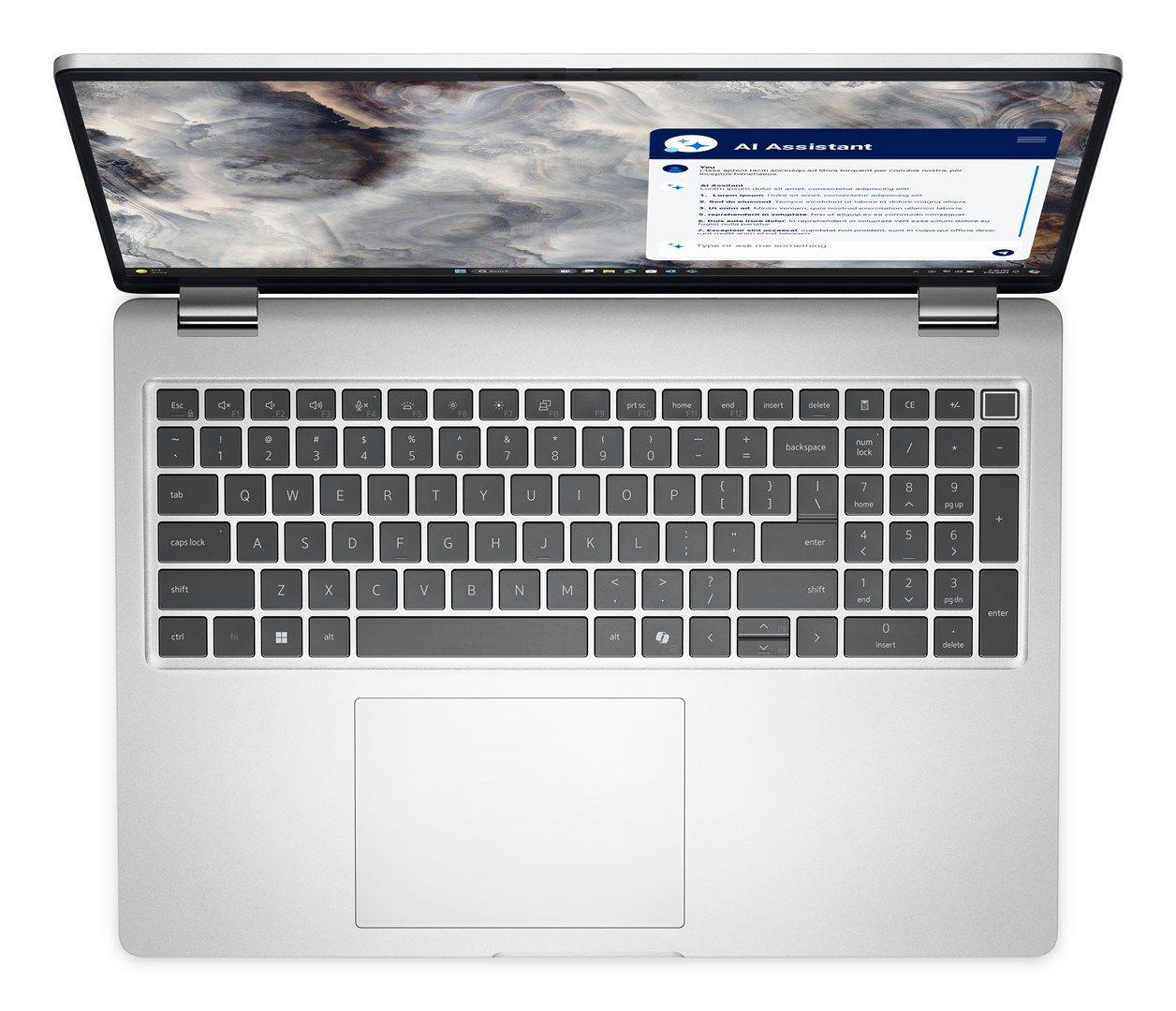 Dell Pro 16 Plus PB16250 Ultra 5 236V 16.0"FHD+ IPS 300nits 16GB DDR5 SSD512 Intel Arc Graphics FgrPr Cam IR 1080p WLAN + BT BcklKb 45Wh W11Pro 3Y Pro Support Aluminum — zdjęcie 3