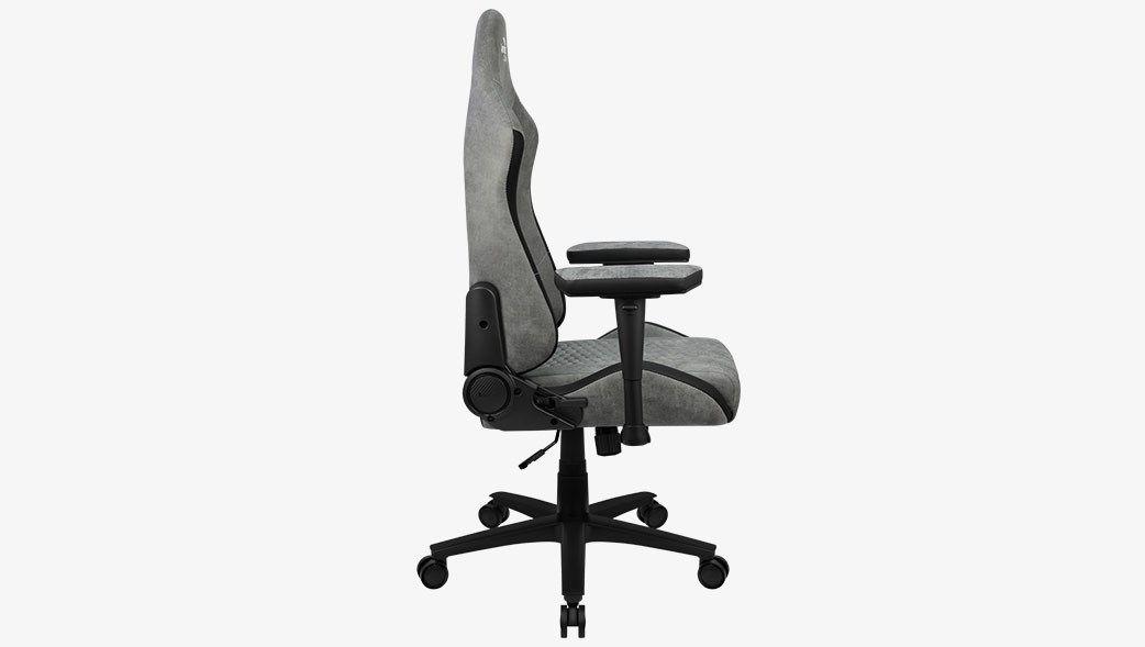 Fotel AEROCOOL CROWN AeroSuede Stone Grey — zdjęcie 5