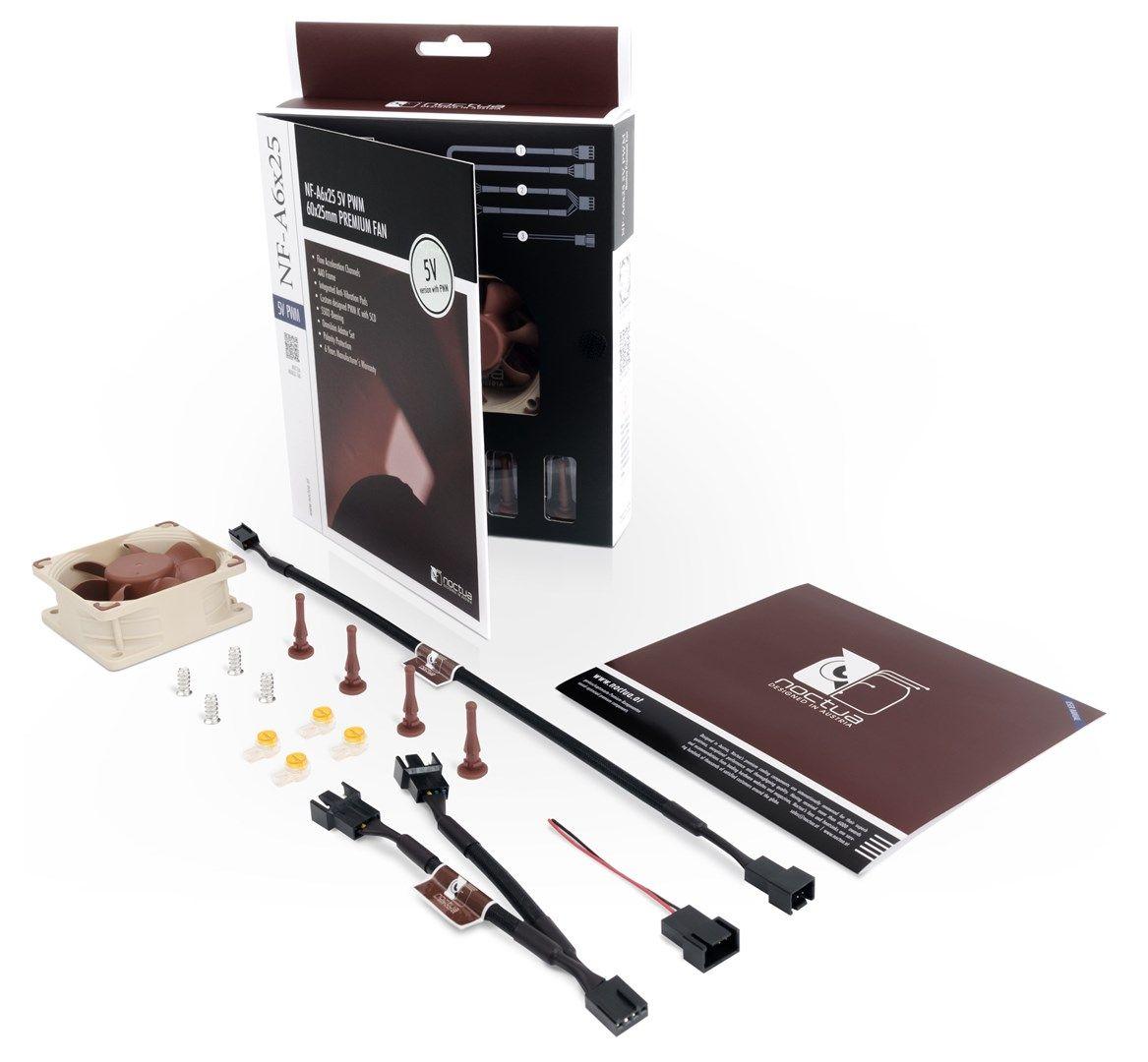Wentylator NOCTUA NF-A6x25 60x25 mm PWM 5V — zdjęcie 4