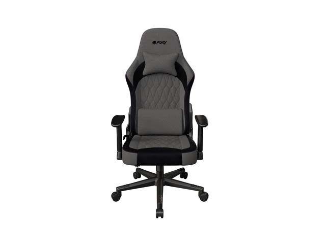 FURY FOTEL GAMINGOWY SHINAI S8 SZARY — zdjęcie 1