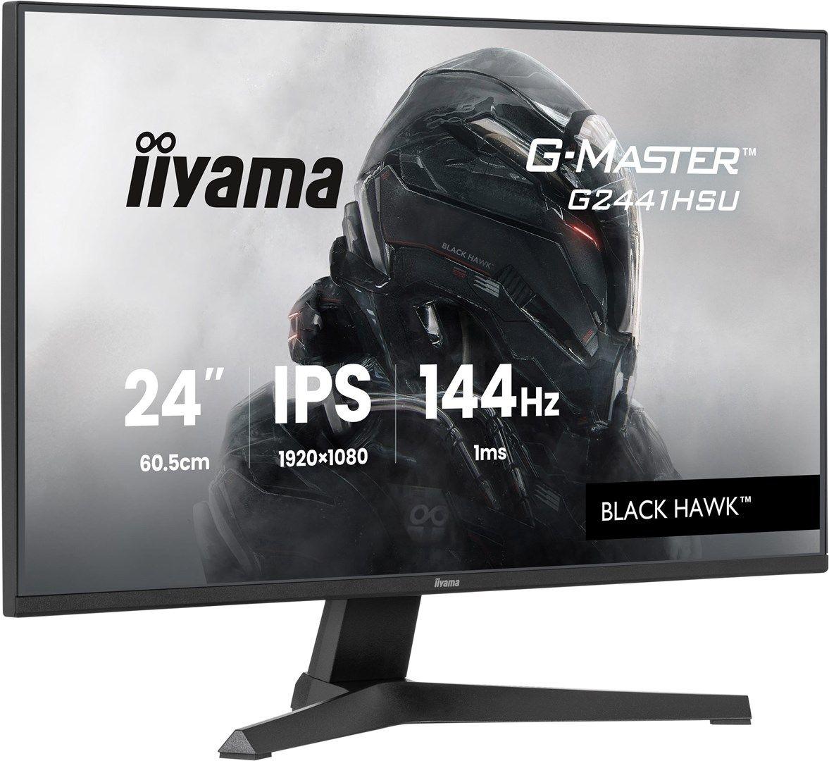 MONITOR IIYAMA LED IPS 23,8" G2441HSU-B1 Black Hawk 144Hz — zdjęcie 3