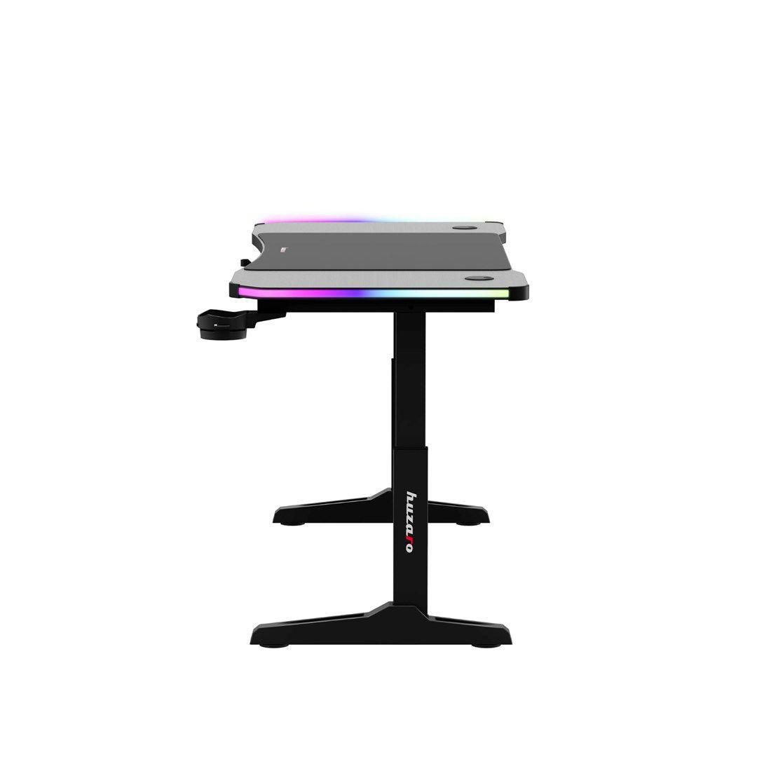 Biurko gamingowe Huzaro Hero 3.6 RGB Black — zdjęcie 8