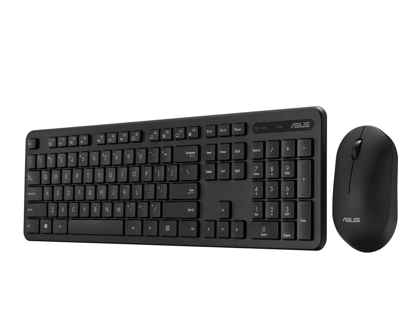 Zestaw klawiatura + mysz Asus CW100 Wireless Keyboard and Mouse Set Black — zdjęcie 5