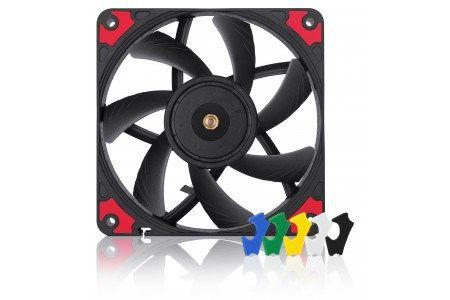 Wentylator NOCTUA NF-A12x15 PWM Chromax.black.swap — zdjęcie 1