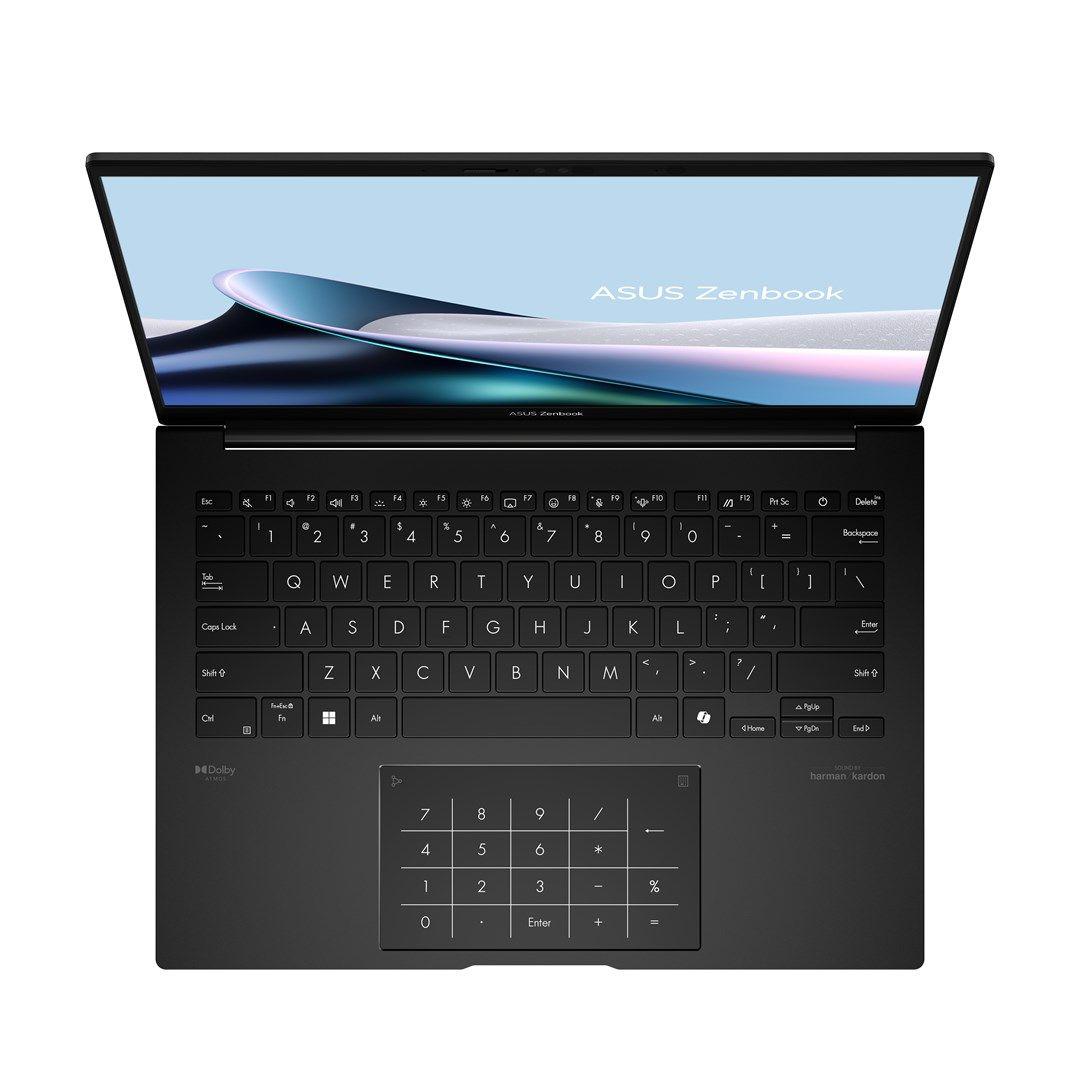 ASUS UM3406HA-WS74T Ryzen 7 8840HS 14"WUXGA Touch OLED 16GB SSD512 BT BLKB Win11 Jade Black (REPACK) 2Y — zdjęcie 3