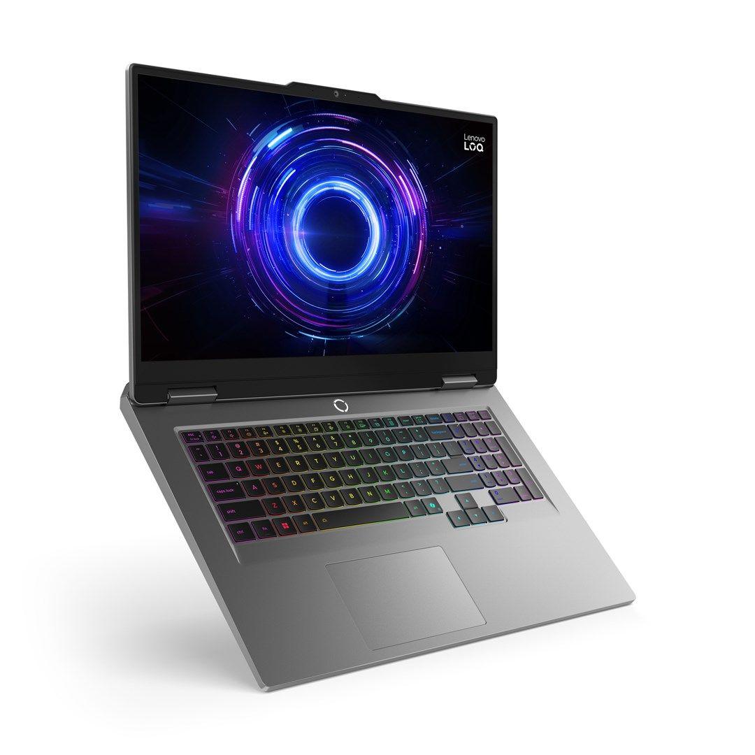 Lenovo LOQ 17IRX10 i5-13450HX 17.3" FHD IPS 300nits AG 165Hz 16GB DDR5 4800 SSD512 GeForce RTX 5050 8GB 60Wh Win11 Luna Grey — zdjęcie 16