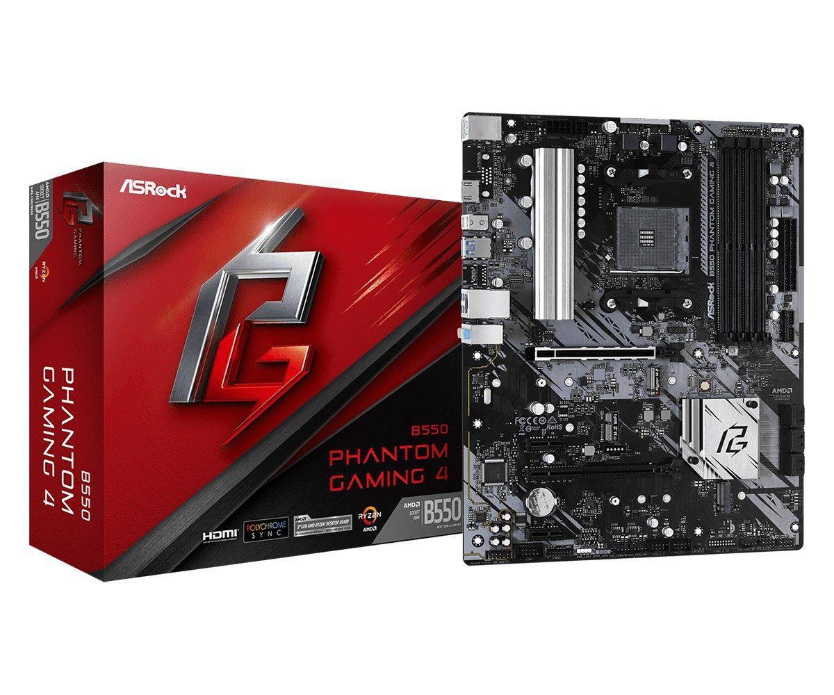 Płyta główna Asrock B550 PHANTOM GAMING 4 — zdjęcie 1
