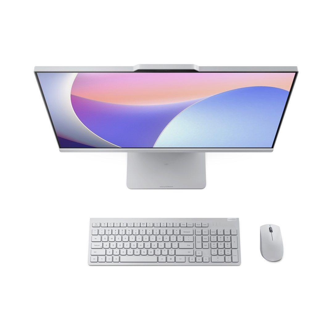 Lenovo IdeaCentre AIO 24IRH9 i5-13420H 23.8" FHD IPS AG 250nits 100Hz 16GB DDR5 5200 SSD512 Intel UHD Graphics Win11 Cloud Grey — zdjęcie 7