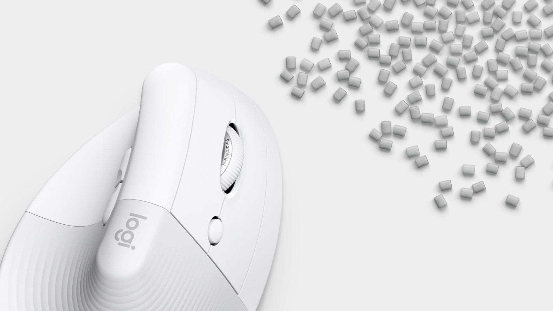 Mysz Logitech Lift Vertical White — zdjęcie 7