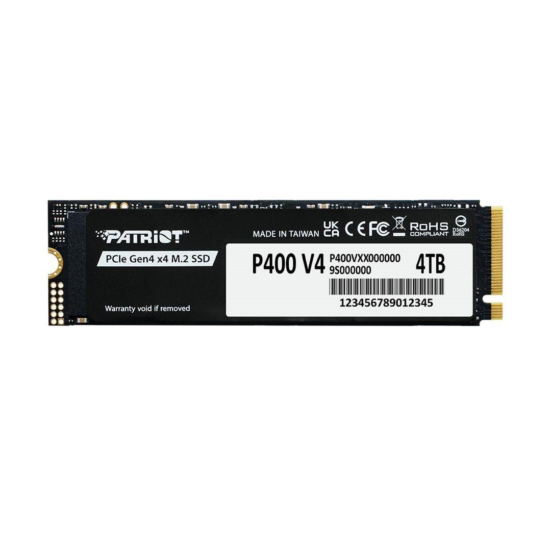 SSD Patriot P400 V4 4TB M.2 2280 PCI-E x4 Gen4 NVMe — zdjęcie 1