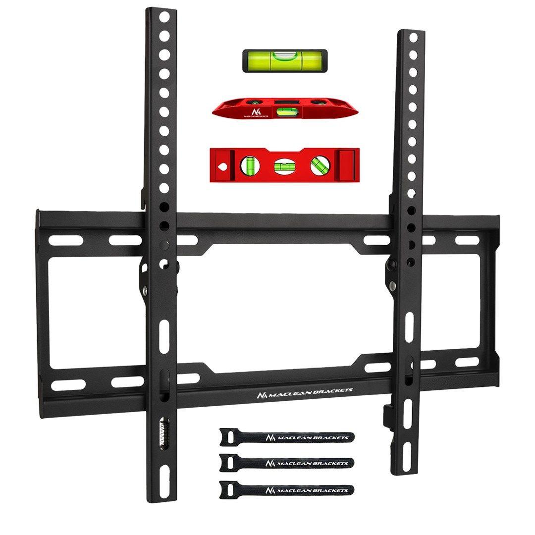 MACLEAN UCHWYT DO TV MAX VESA 400X400, 32-70", 45KG, REG. ODCHYLENIA +0°~-10°, MC-412 — zdjęcie 1