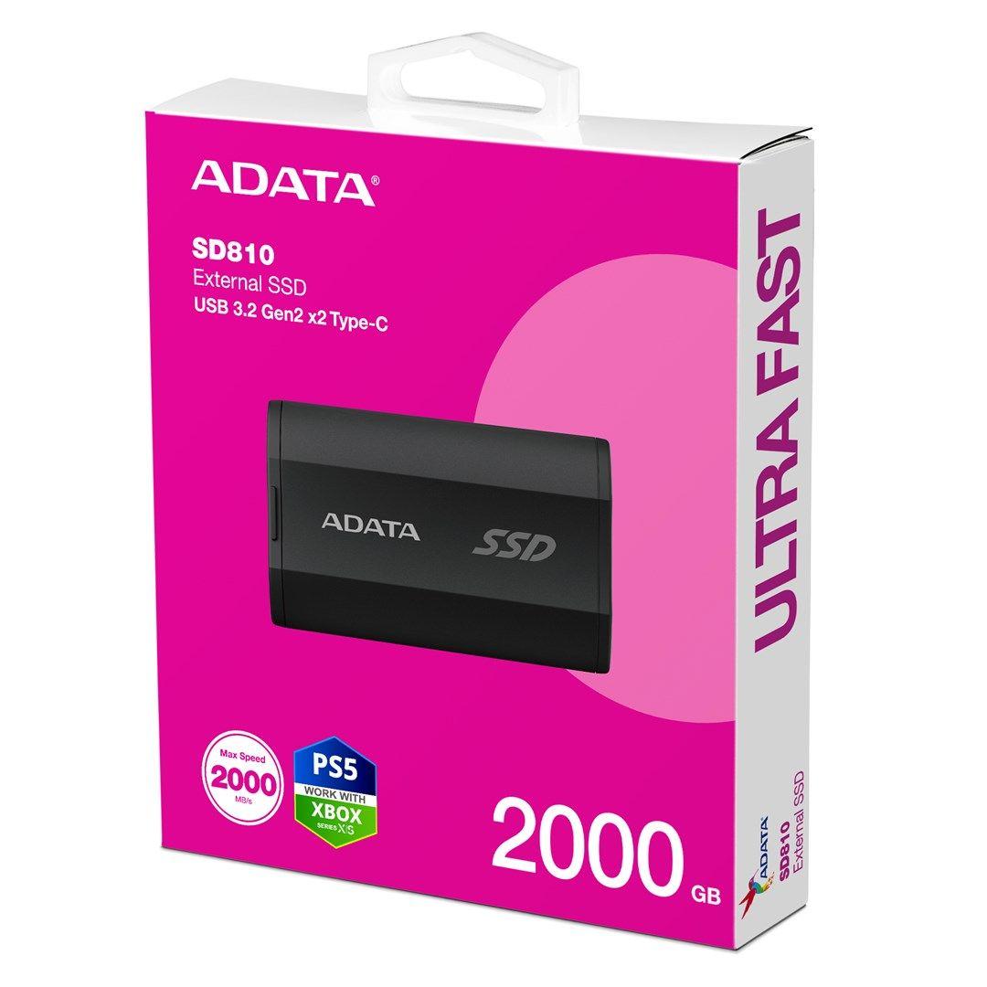 ADATA DYSK SSD SD 810 2TB BLACK — zdjęcie 6