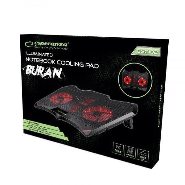 ESPERANZA PODSTAWKA CHŁODZĄCA GAMING BURAN EGC102 — zdjęcie 4