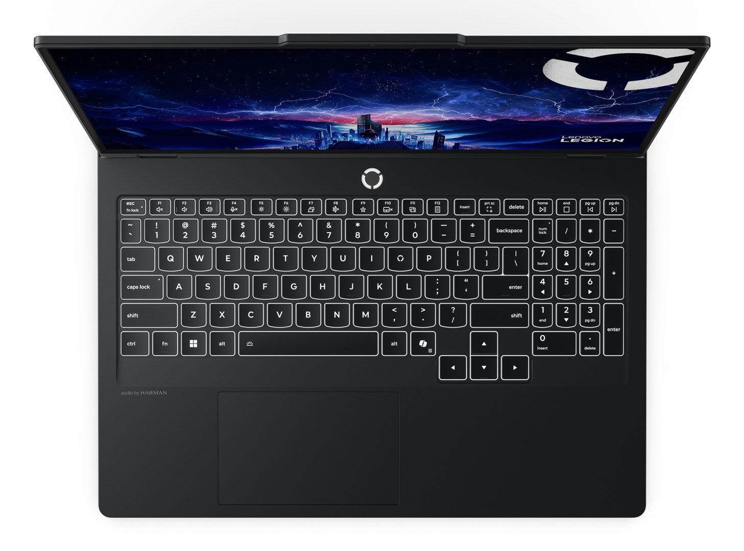 Lenovo Legion Pro 5 16IAX10 Ultra 7 255HX 16" WQXGA OLED 500nits Glossy 165Hz 32GB DDR5 5600 SSD1TB GeForce RTX 5070 8GB Cam 5.0MP 80Wh NoOS Eclipse Black — zdjęcie 11