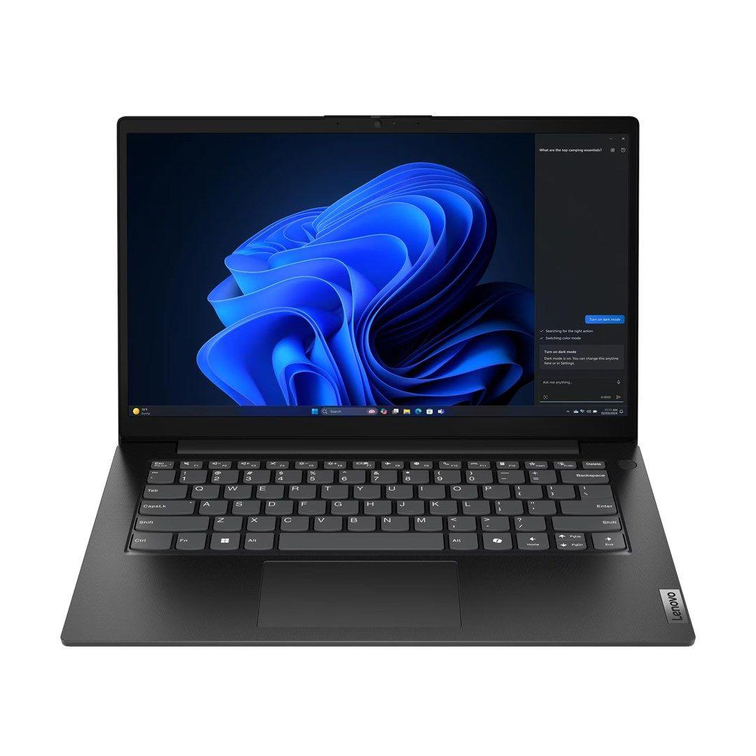 Lenovo V14 G5 IRL i7-13620H 14.0" FHD 250nits AG 16GB DDR5 5200 SSD512 Intel UHD Graphics LAN Cam720p 47Wh NoOS Business Black 1Y — zdjęcie 1