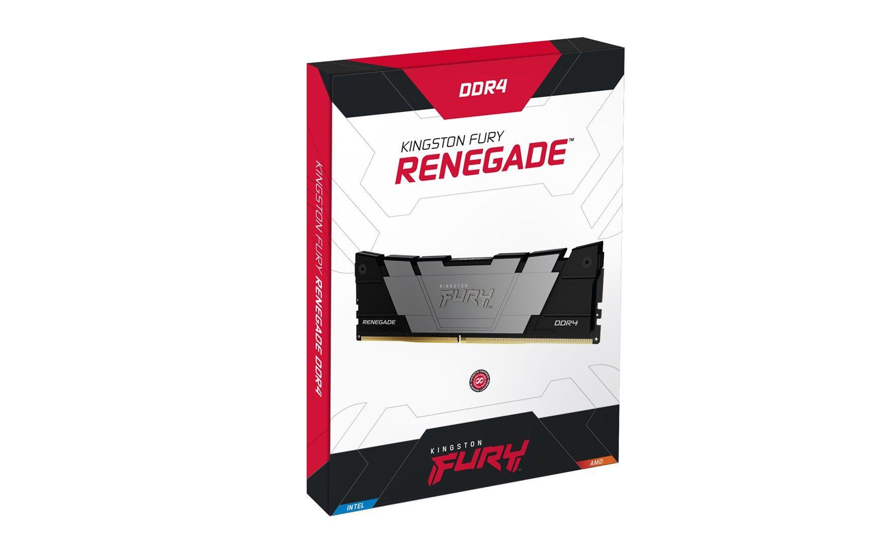 KINGSTON DDR4 16GB 4000MT/s CL19 DIMM FURY Renegade Czarny — zdjęcie 4