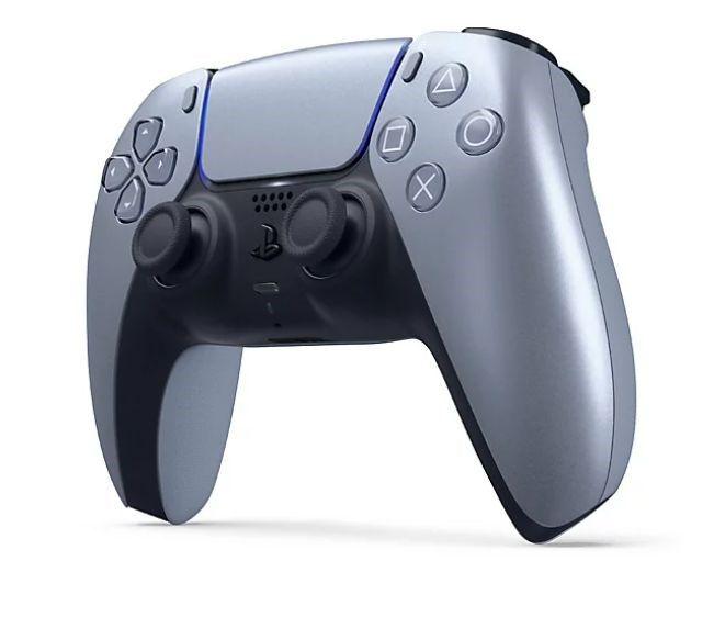 Kontroler bezprzewodowy Sony PlayStation 5 DualSense – srebrny — zdjęcie 4