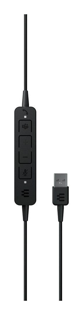 Słuchawki nauszne przewodowe Epos Adapt 160T USB-A — zdjęcie 7