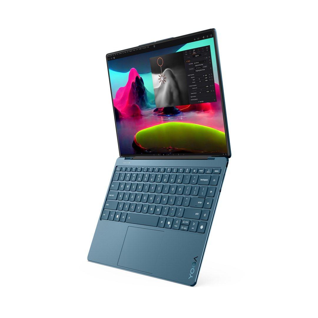 Lenovo Yoga Slim 9 14ILL10 Ultra 7 258V 14" 4K WQUXGA OLED 750nits Glossy 120Hz 32GB LPDDR5x-8533 SSD1TB Arc Graphics 140V Win11 Tidal Teal — zdjęcie 3