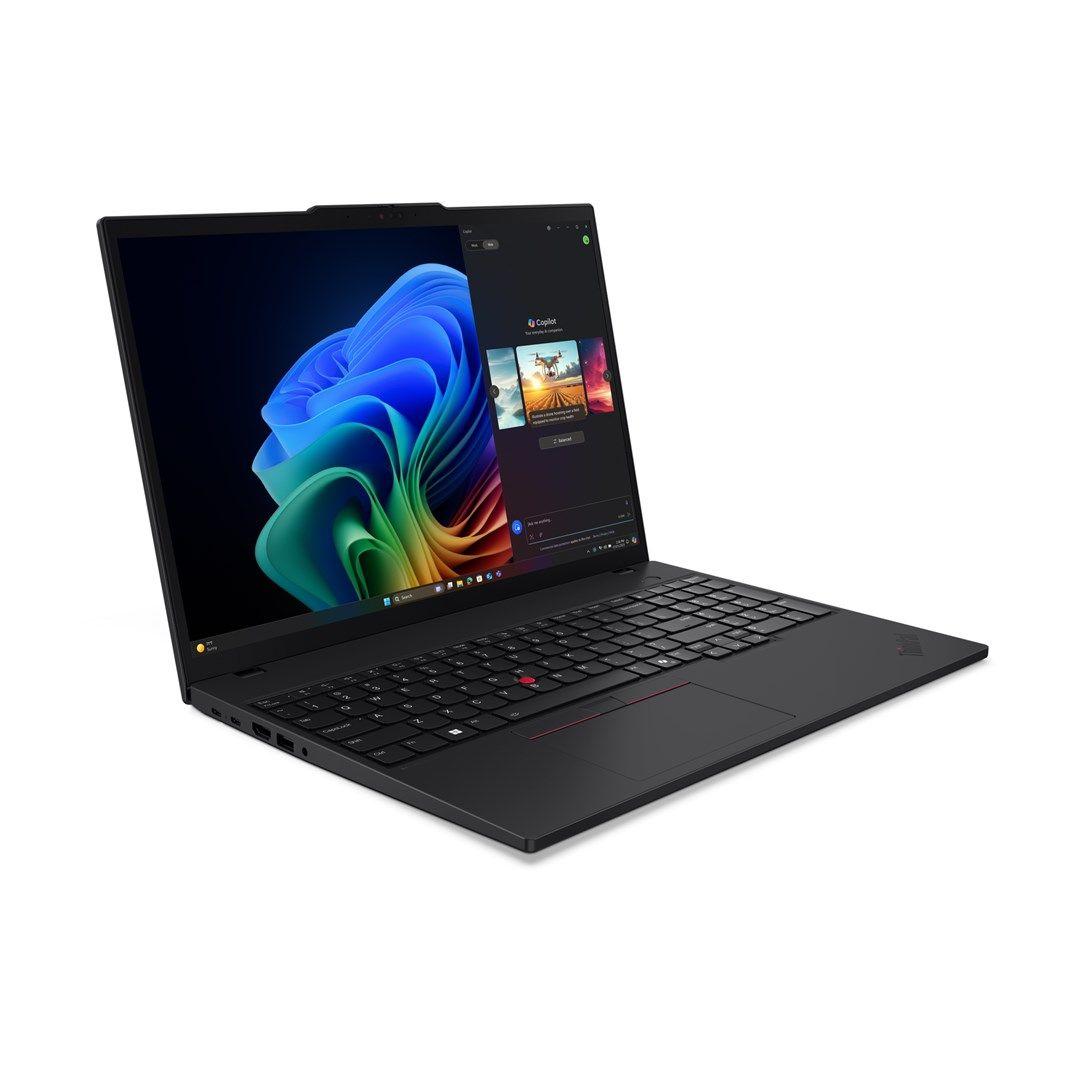 Lenovo ThinkPad T16 Gen 4 Copilot+ Ryzen AI 7 PRO 350 16"WUXGA IPS 400nits AG 16GB DDR5 SSD512 860M_4GB Cam 5.0MP 86Wh Backlit Kb FgPr W11Pro Black (REPACK) 2Y — zdjęcie 4