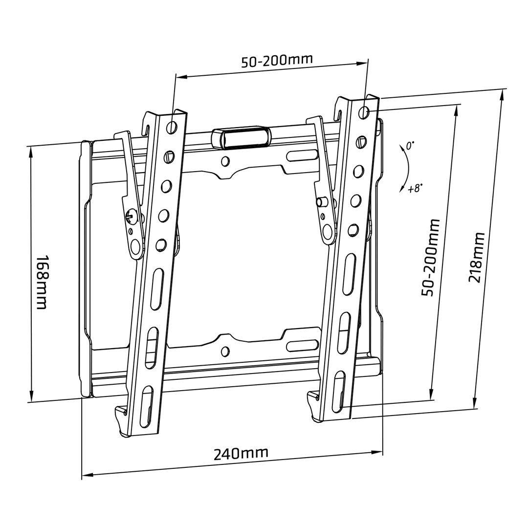 MACLEAN UCHWYT DO TV 13-42" DO 25KG MC-942 — zdjęcie 4