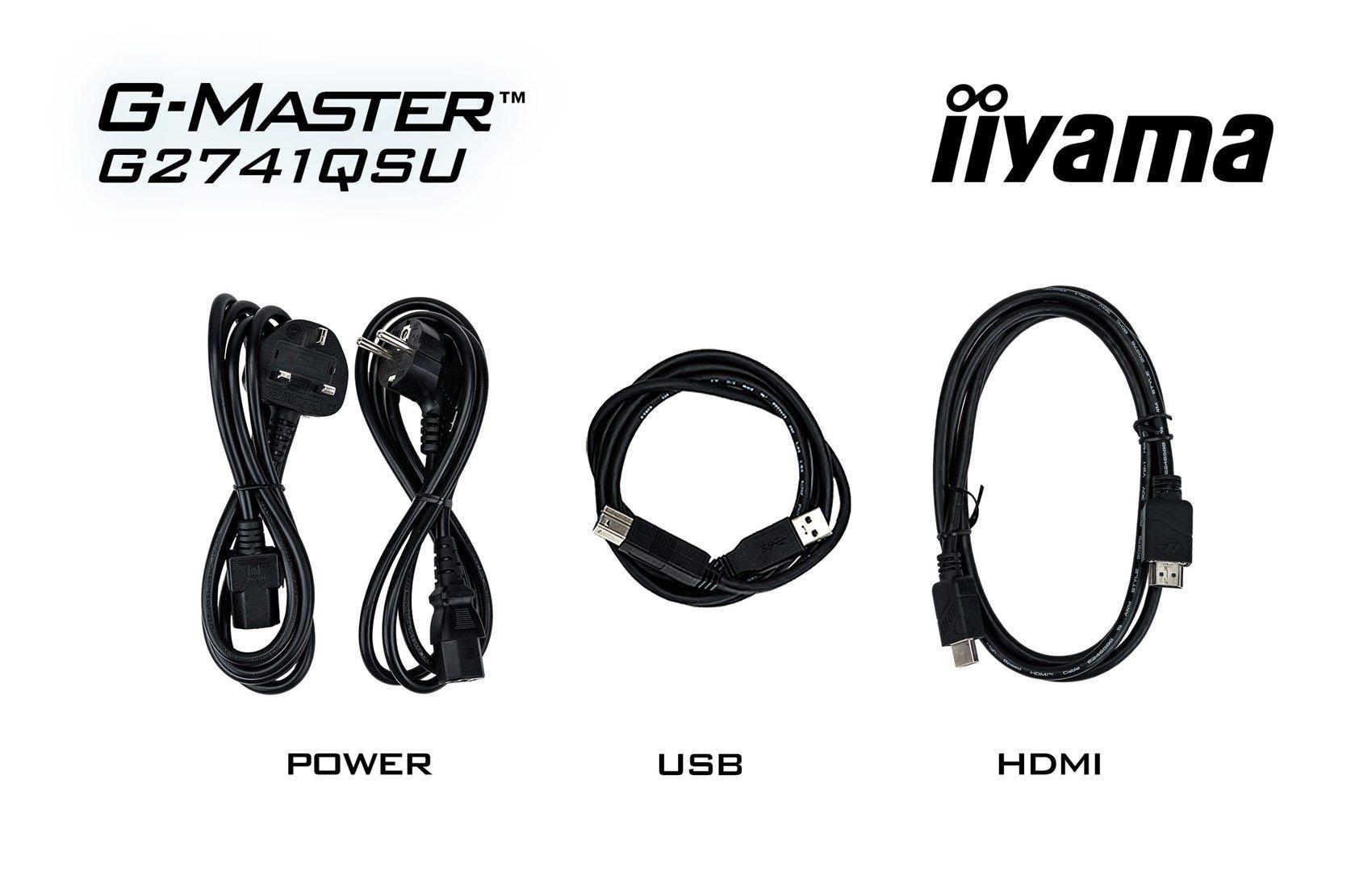 MONITOR IIYAMA LED IPS 27" G2741QSU-B1 Black Hawk 144Hz — zdjęcie 12