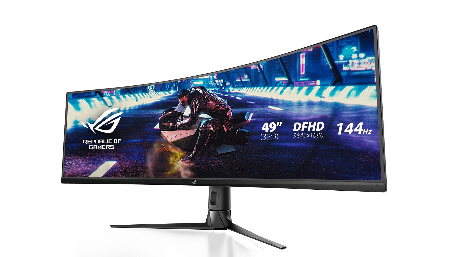 MONITOR ASUS 49" XG49VQ ROG STRIX — zdjęcie 4