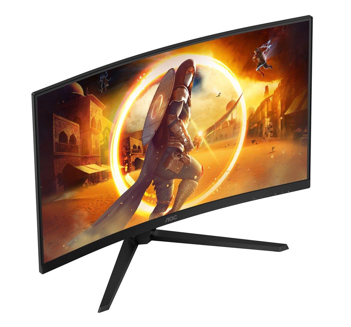 MONITOR AOC LED 31,5" CQ32G4VE 180Hz — zdjęcie 8