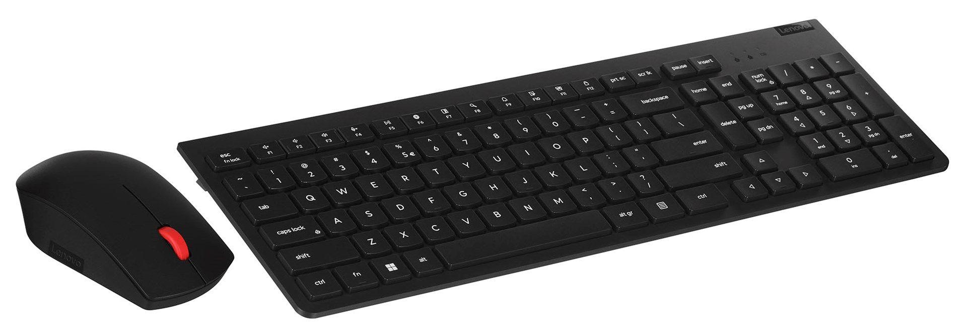 Lenovo Zestaw bezprzewodowej klawiatury i myszy Essential Gen2 czarny 4X31N50746 — zdjęcie 2