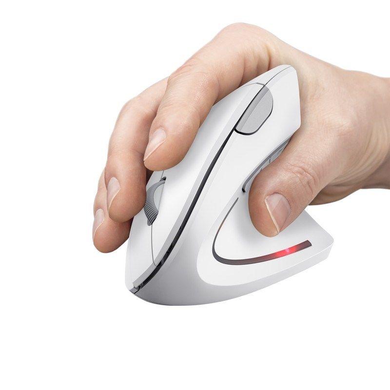 Mysz TRUST Verto Wireless vertical ergonomic White — zdjęcie 6