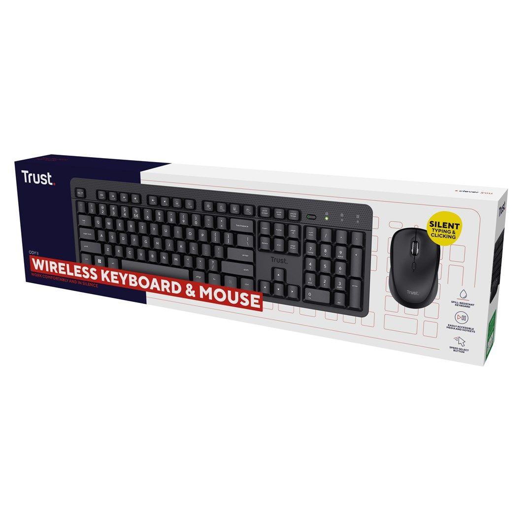 Klawiatura i mysz Trust Ody II Wireless — zdjęcie 7