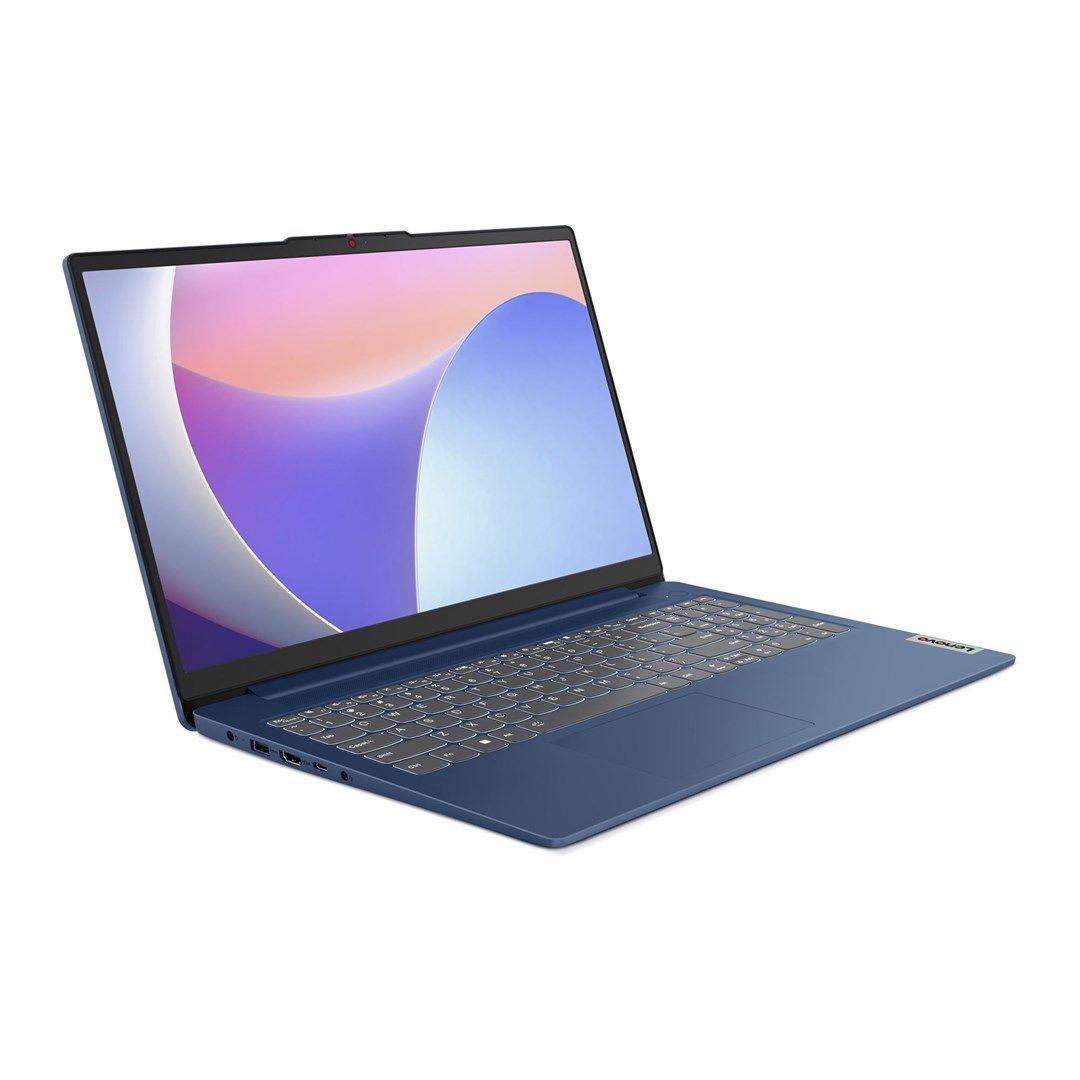 Lenovo IdeaPad Slim 3 15IRU8 i3-1315U 15.6" FHD IPS 300nits AG 8GB LPDDR5-4800 SSD512 Intel UHD Graphics 47Wh Win11 Abyss Blue — zdjęcie 4